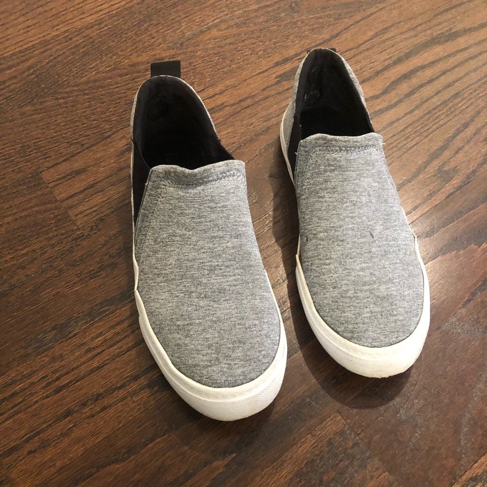 Gray Zara Slip Ons Size 40